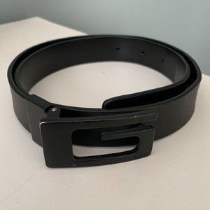Gucci Black Belt